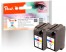 318813 - Peach Twin Pack testine di stampa colore, compatibile HP, Apple No. 41*2, 51641A*2