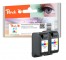 318814 - Peach Twin Pack testine di stampa colore, compatibile HP No. 17*2, C6625AE*2