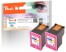 318816 - Peach Twin Pack testine di stampa colore, compatibile con HP No. 301XL c*2, D8J46AE